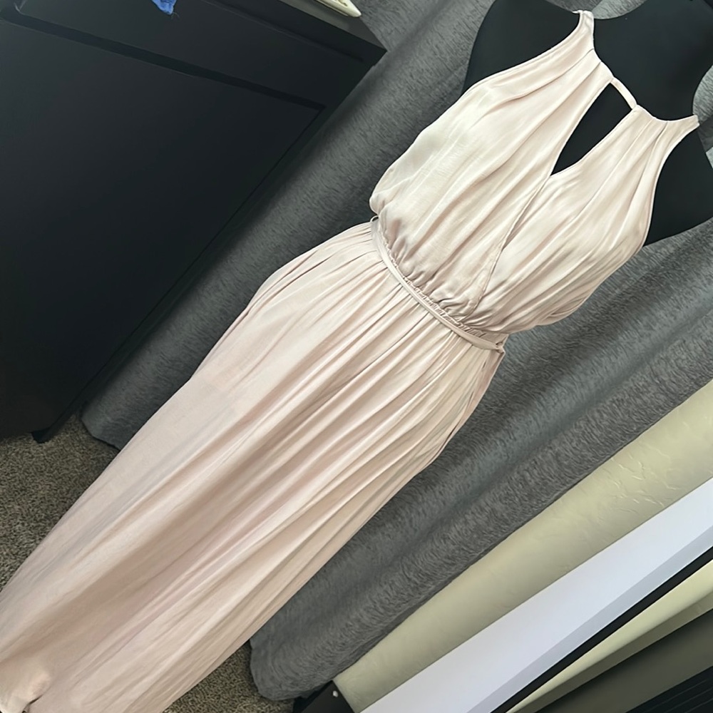 Jennifer Lopez Pale Pink Dress XS